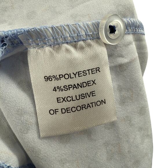 TailorByrd Polo Mens Size Medium Blue Golf Cart SPF 30 Performance Shirt Preppy - Picture 10 of 10